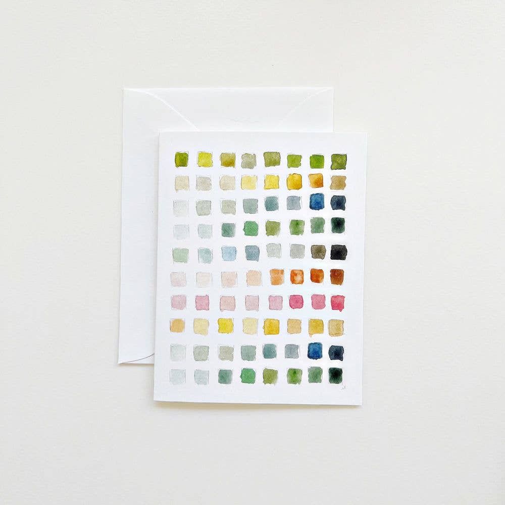 GB Paint Swatch Notecards