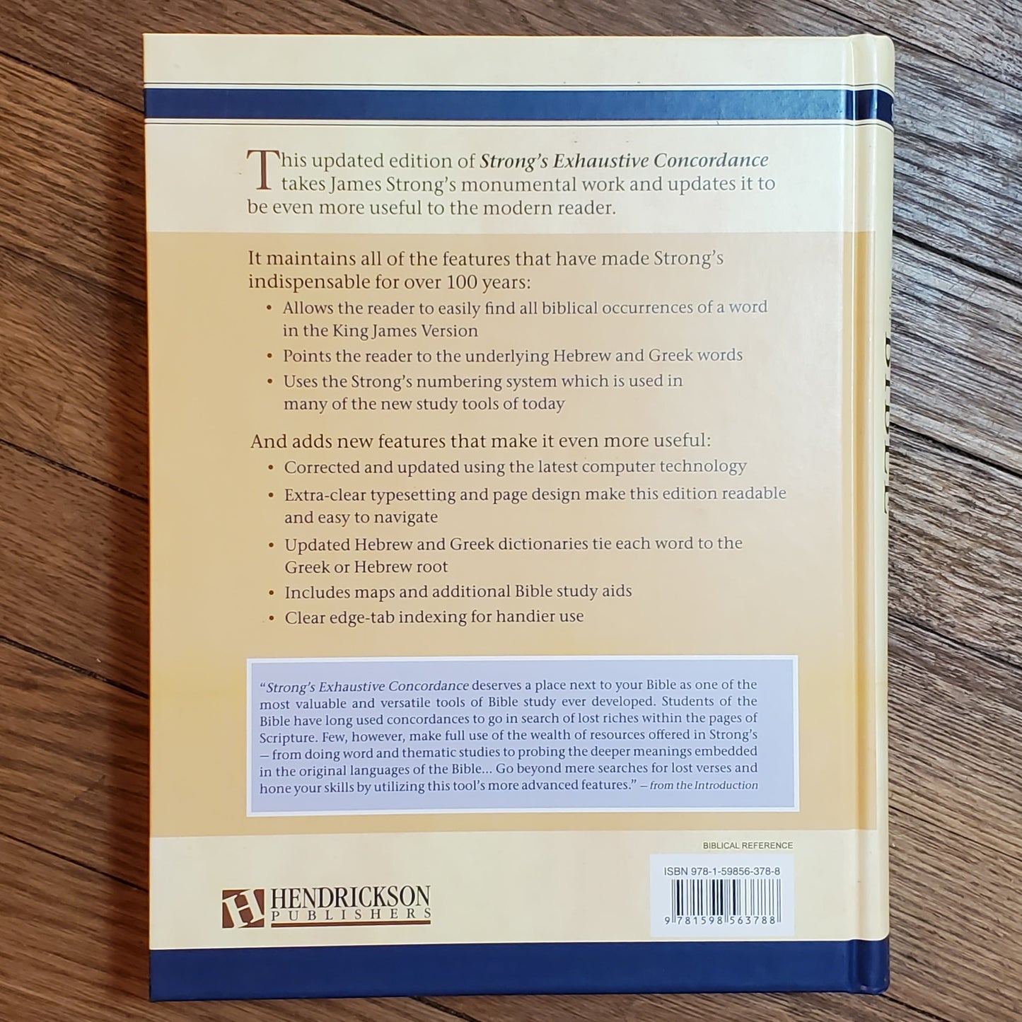 Strong's Exhaustive Concordance of the Bible