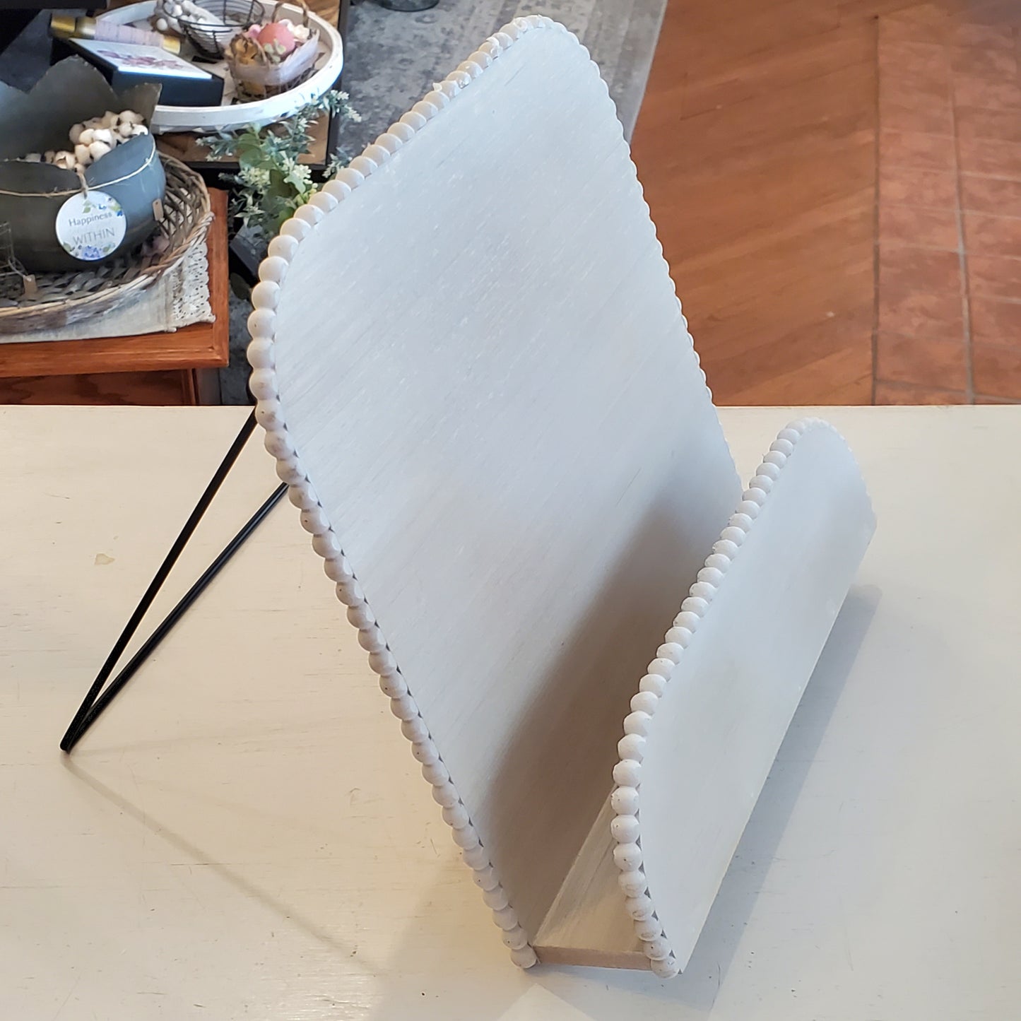 Distressed Wood Book Holder (varies)