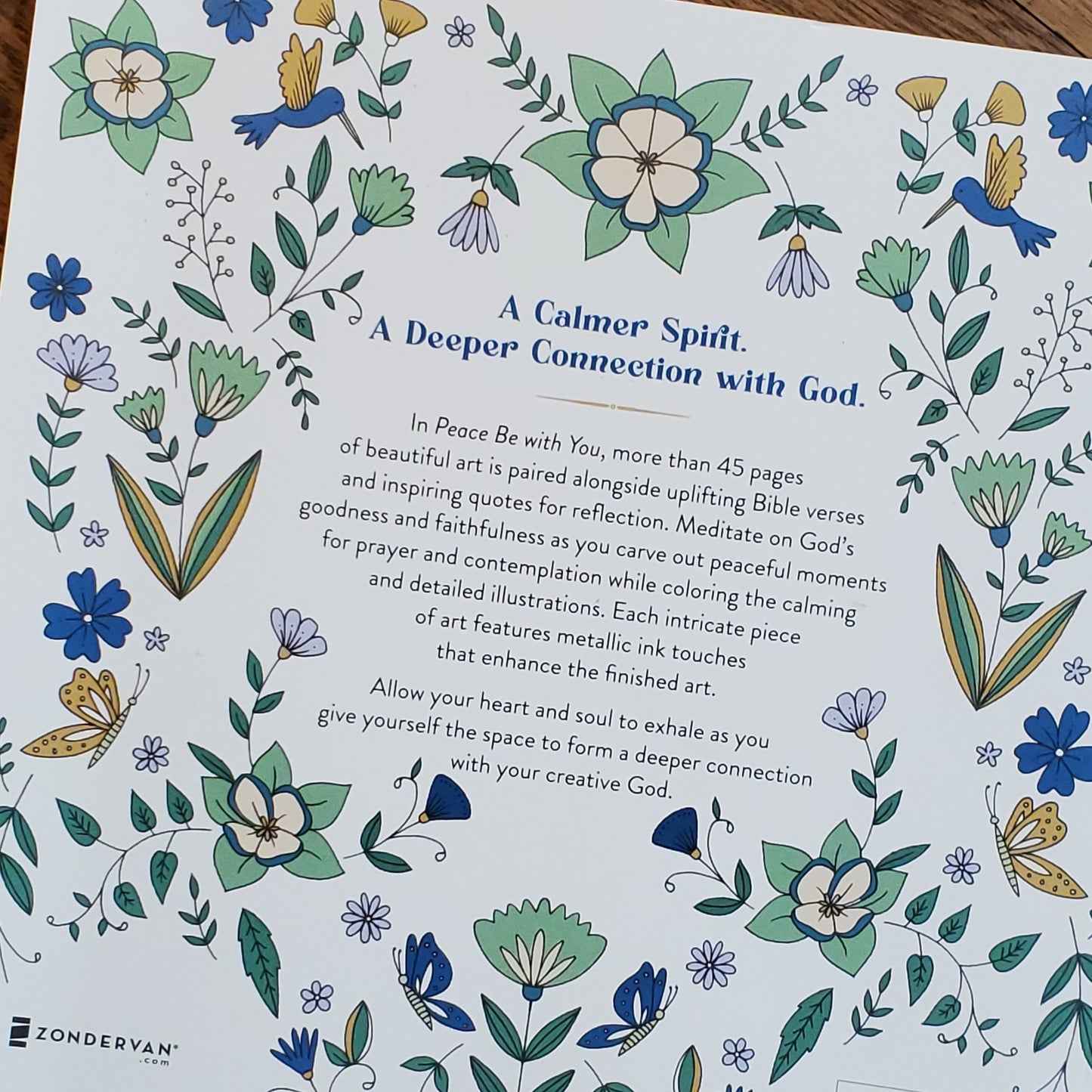 Peace Be with You: An Inspirational Coloring Book for Stress Relief and Creativity