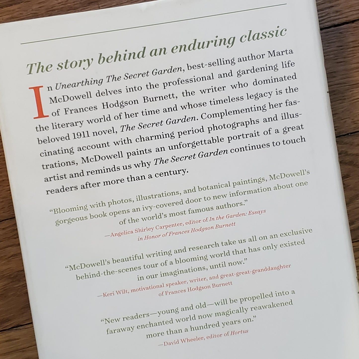 Unearthing the Secret Garden