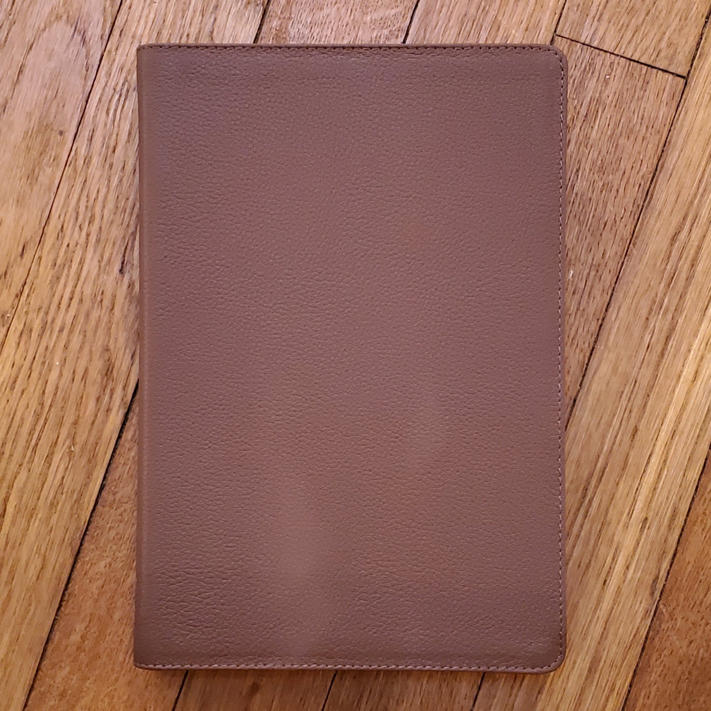 GB NET Bible Large Print Thinline Genuine Leather, Brown