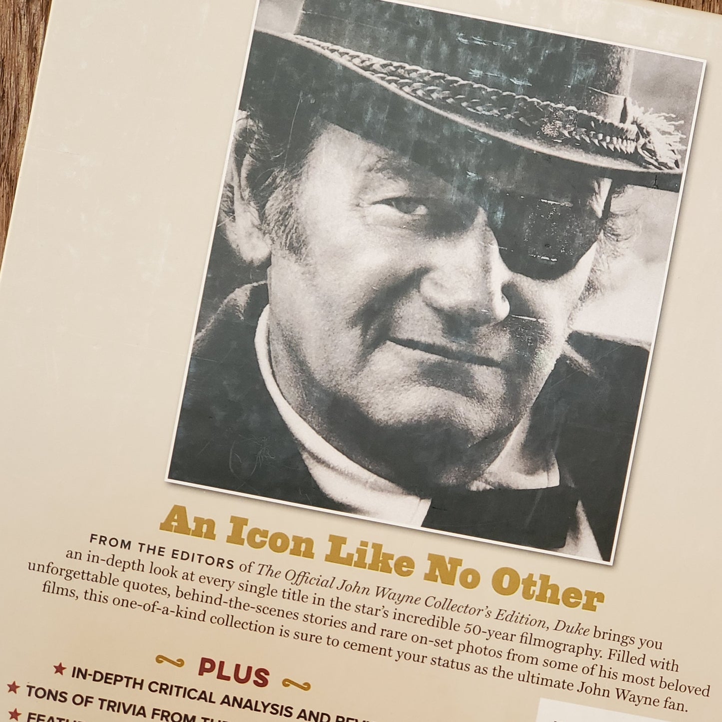 GB Duke - The Official John Wayne Movie Book
