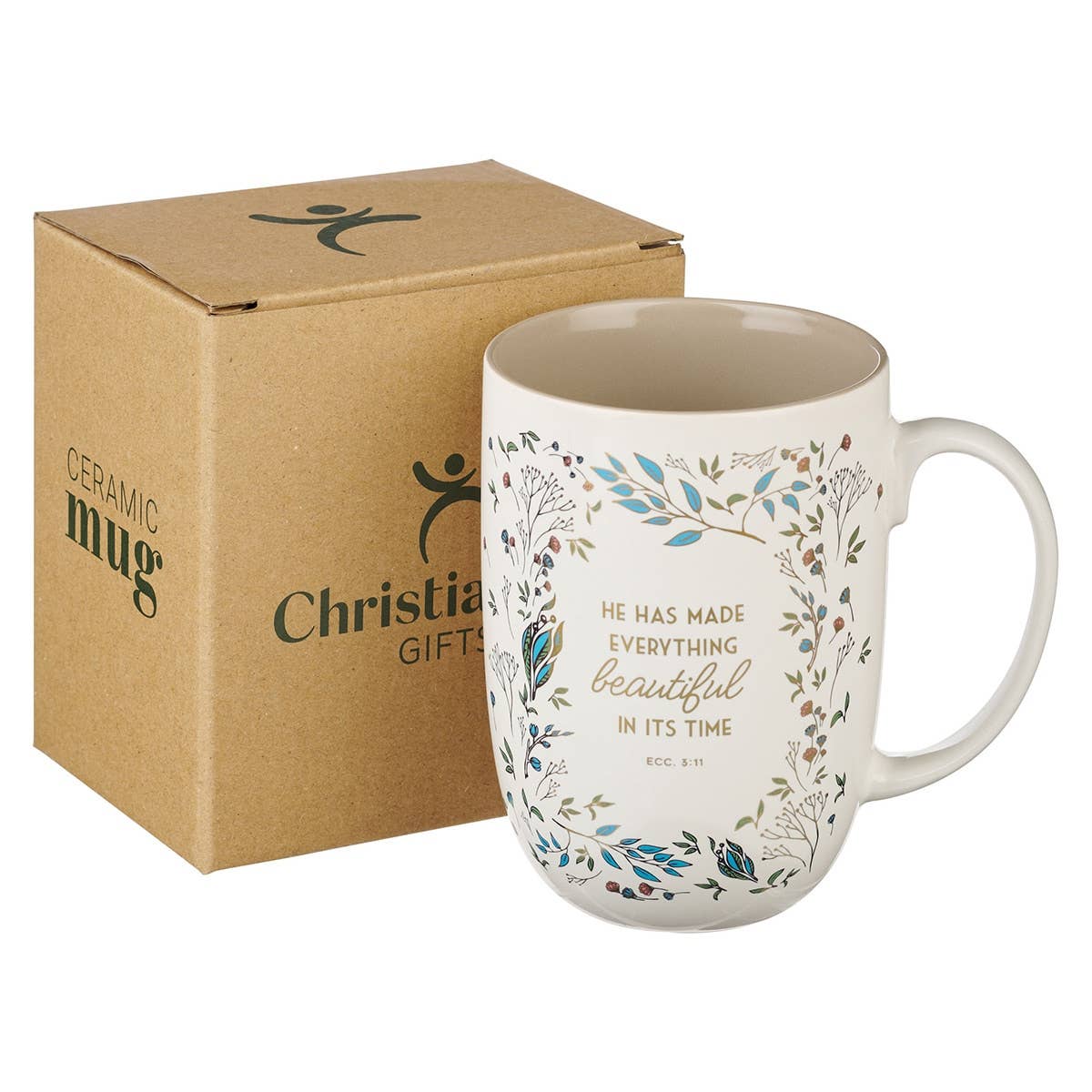 Mug Cream/Brown Everything Beautiful Ecc. 3:11