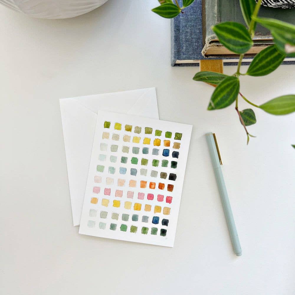 GB Paint Swatch Notecards