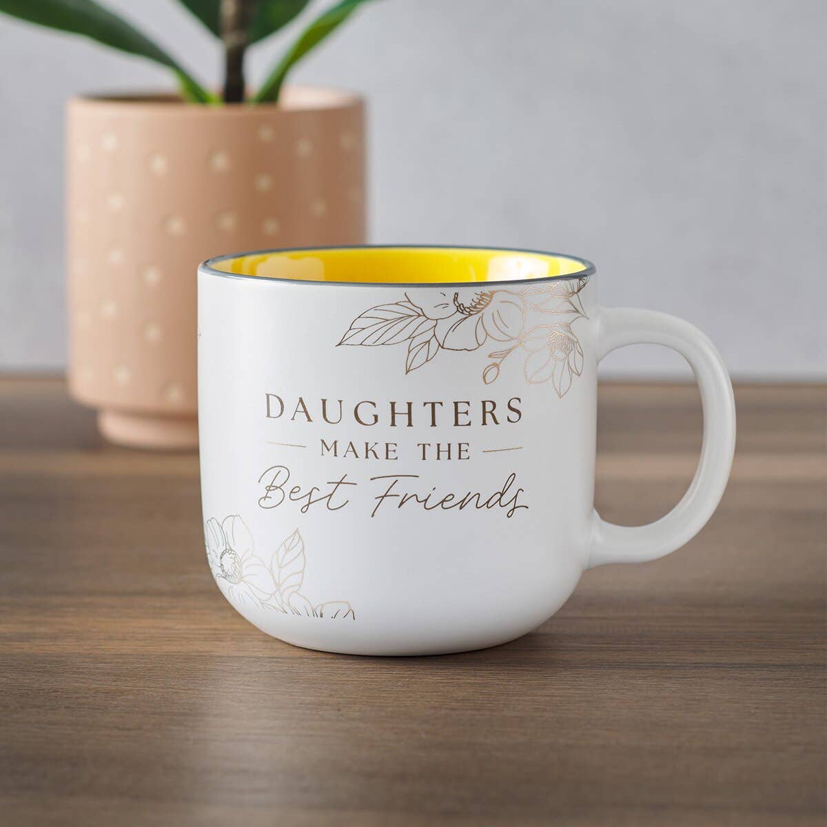Mug Yellow Daughters Make Best Friends Prov. 3:15
