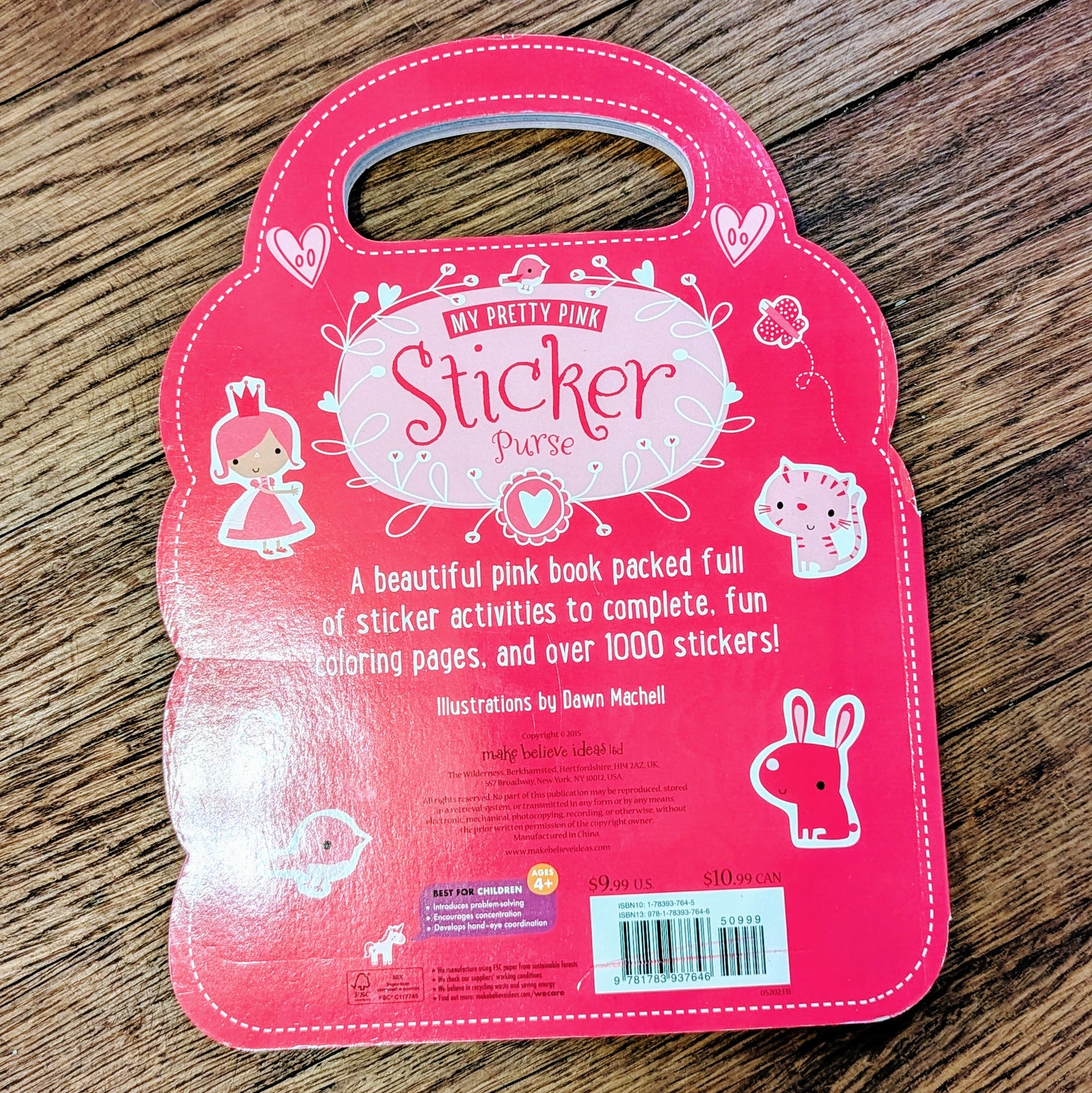 GB My Pretty Pink Sticker Purse