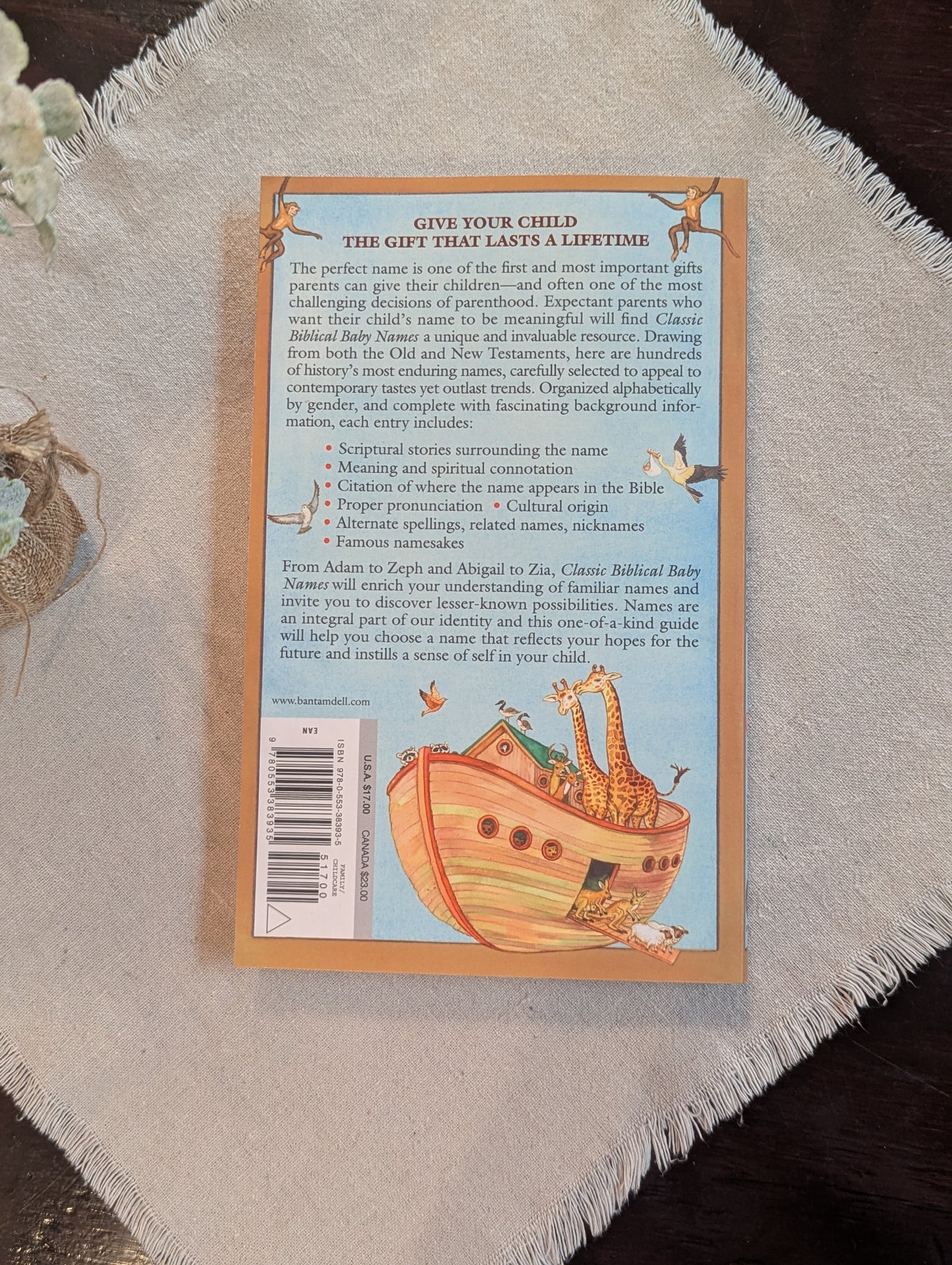 GB Classic Biblical Baby Names - Timeless Names for Modern Parents