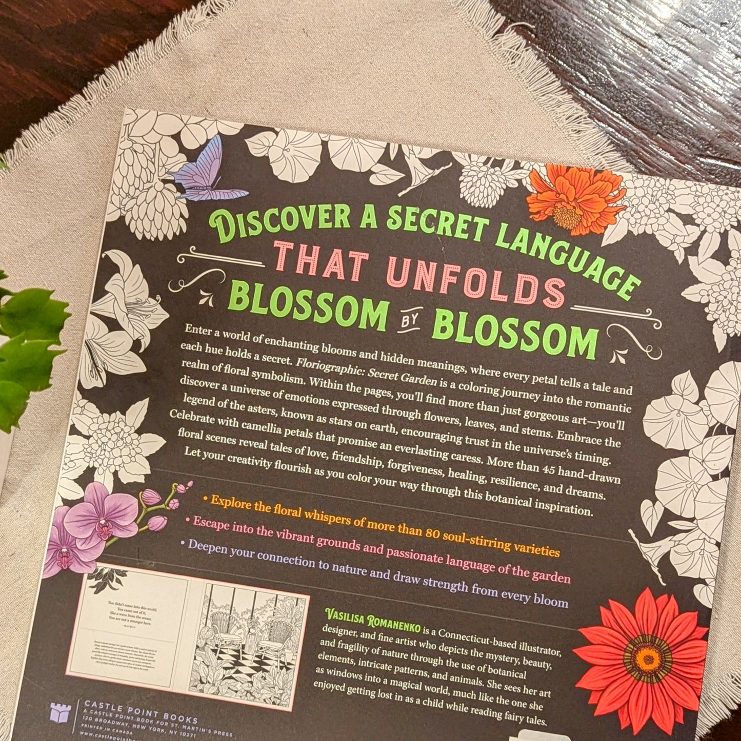 GB Coloring Book - Floriographic