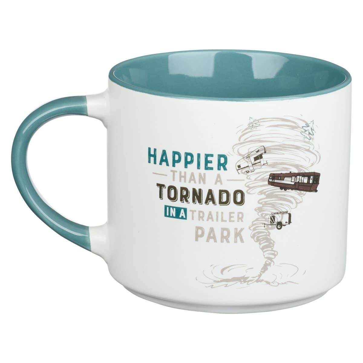 Mug Ceramic Tornado In A Trailer Park