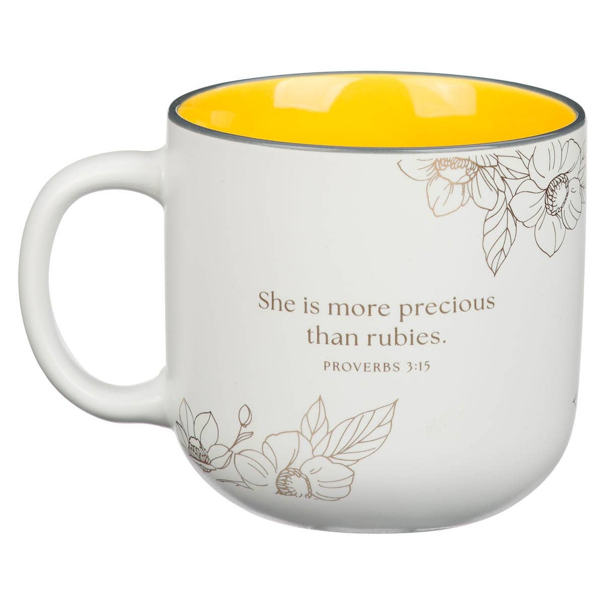 Mug Yellow Daughters Make Best Friends Prov. 3:15