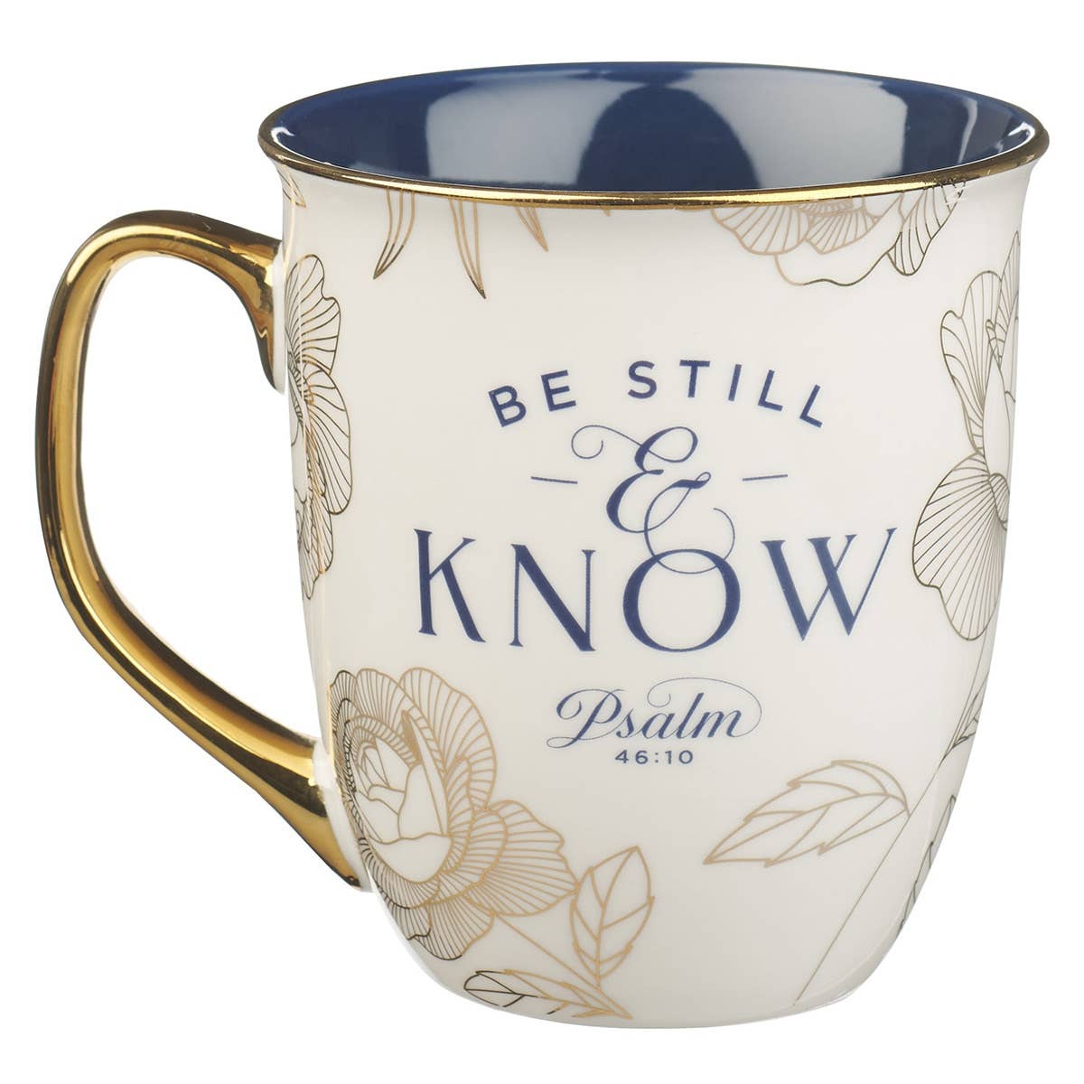 Mug Navy Be Still Ps. 46:10