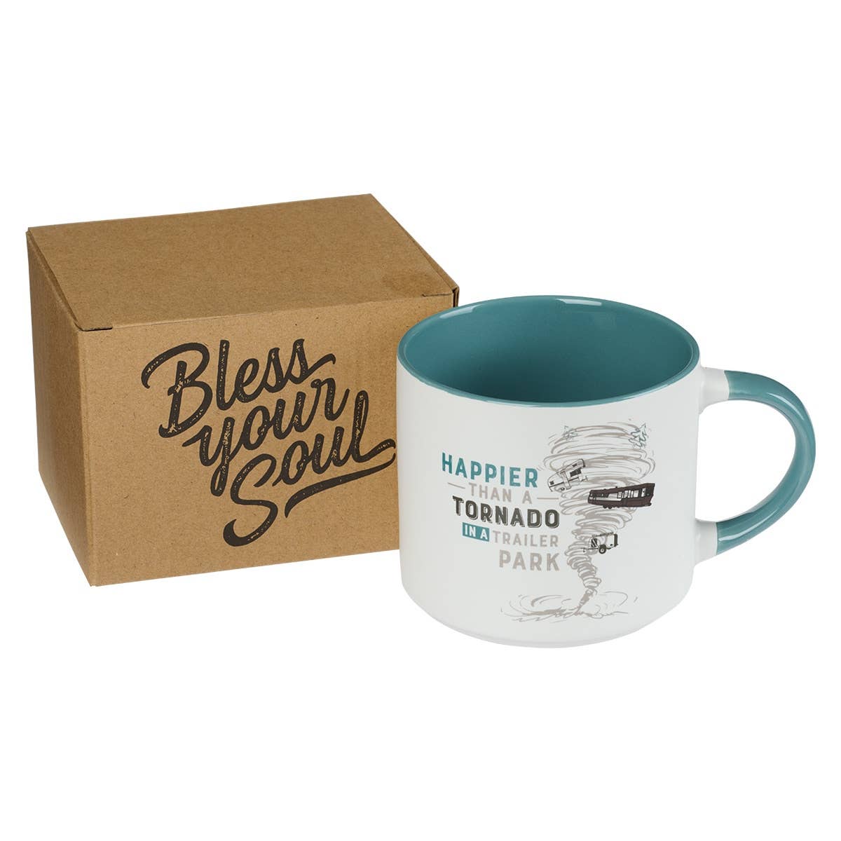Mug Ceramic Tornado In A Trailer Park