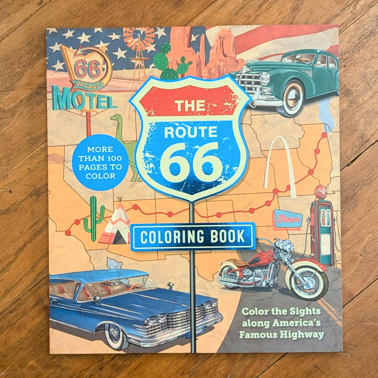GB The Route 66 Coloring Book