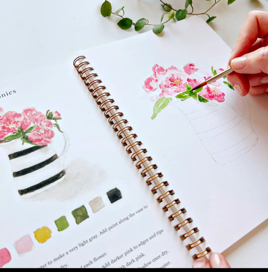GB Watercolor Workbook - Bouquets