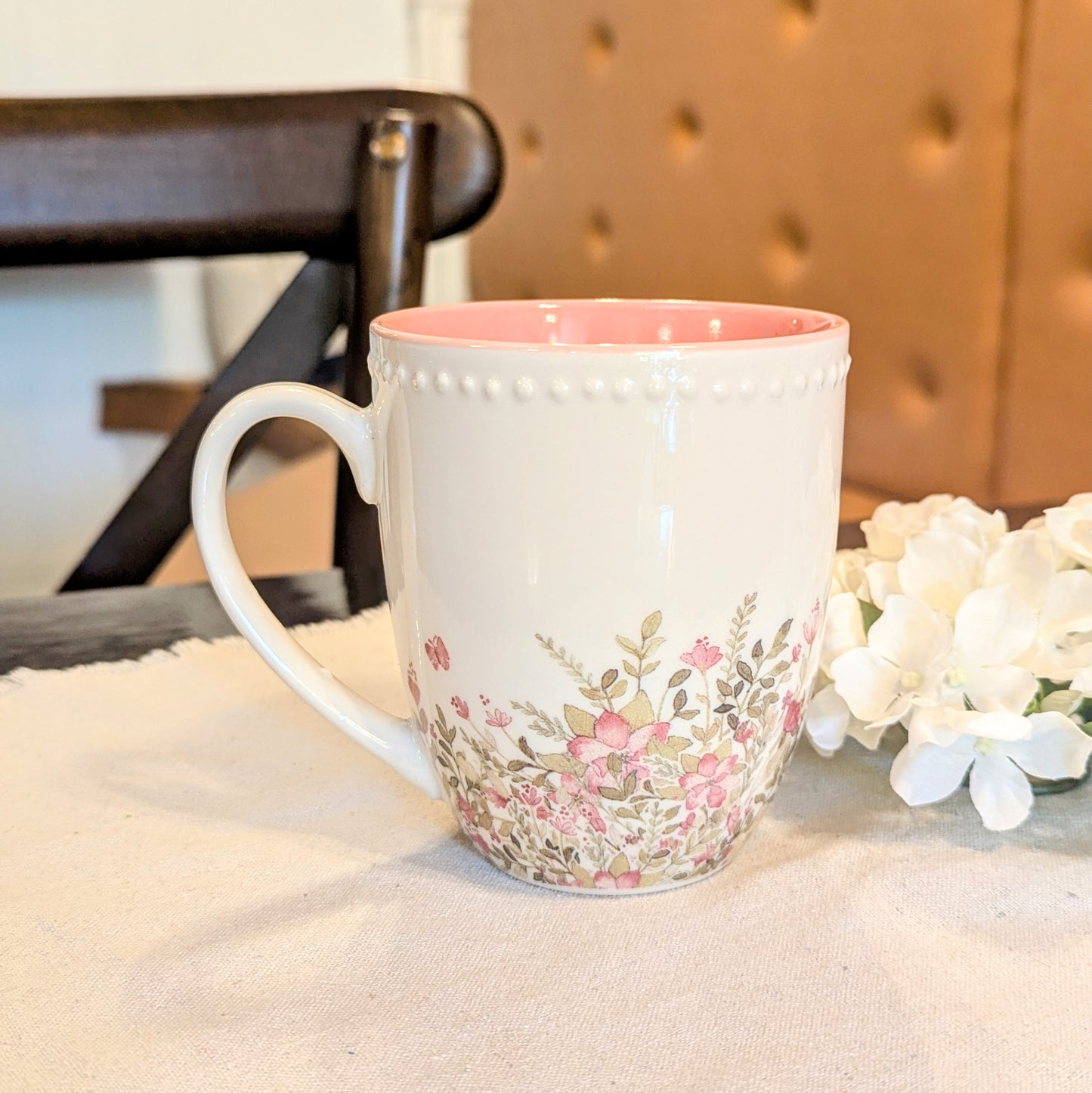 Mug - Pink Love Floral Mug