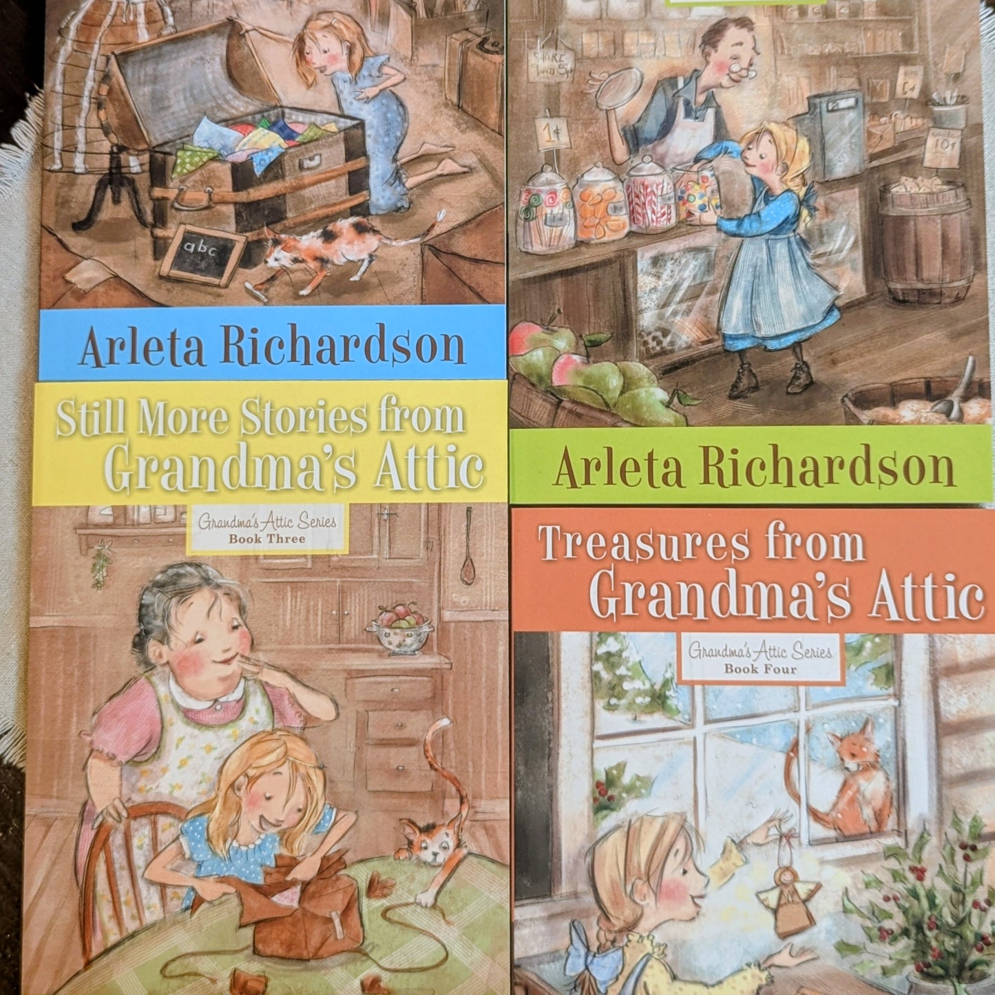 Grandma's Attic Treasury Books 1-4