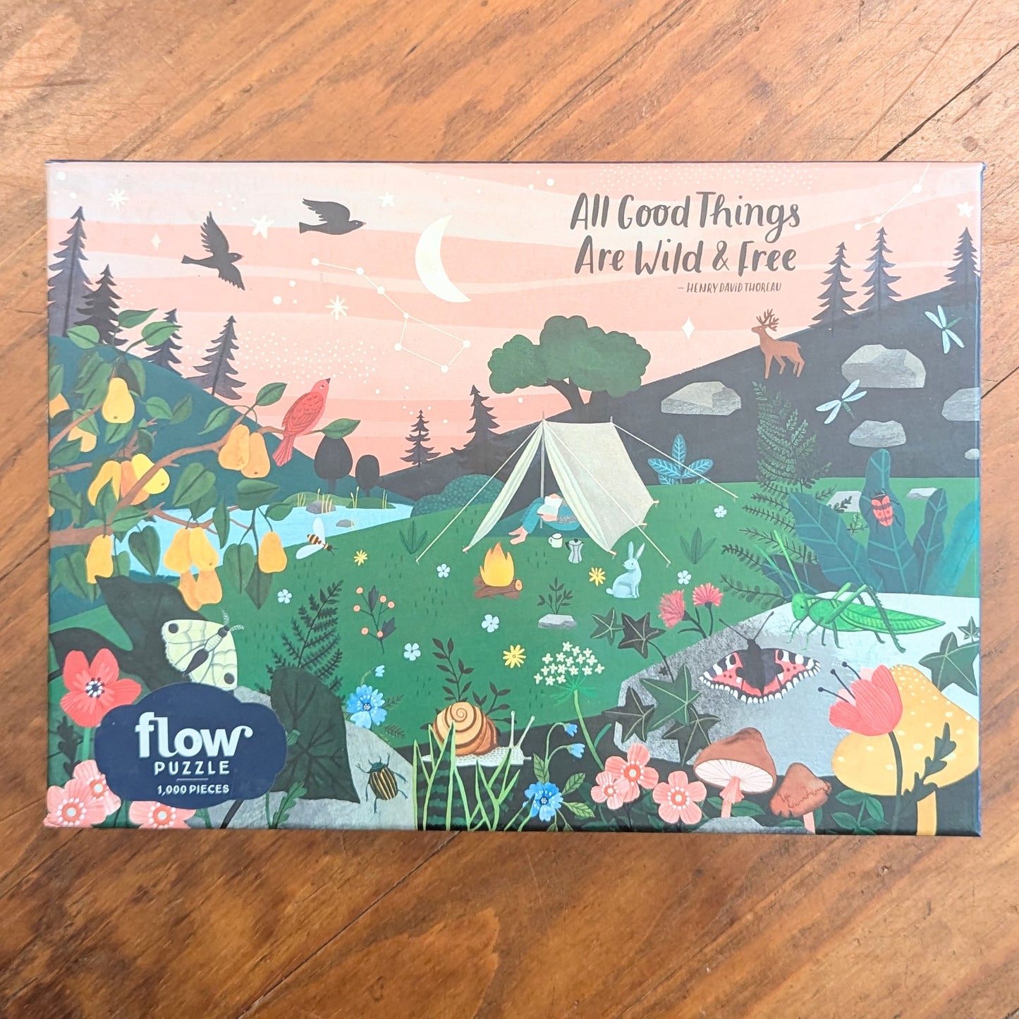 GB Puzzle - All Good Things are Wild & Free (1,000 piece)