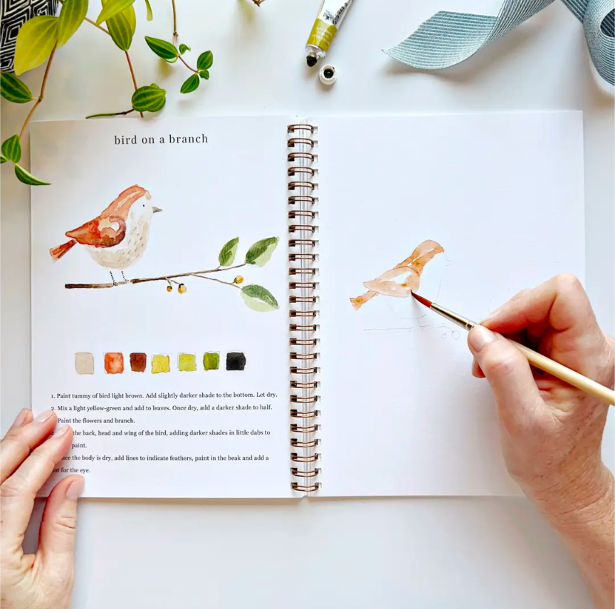 GB Watercolor Workbook - Animals