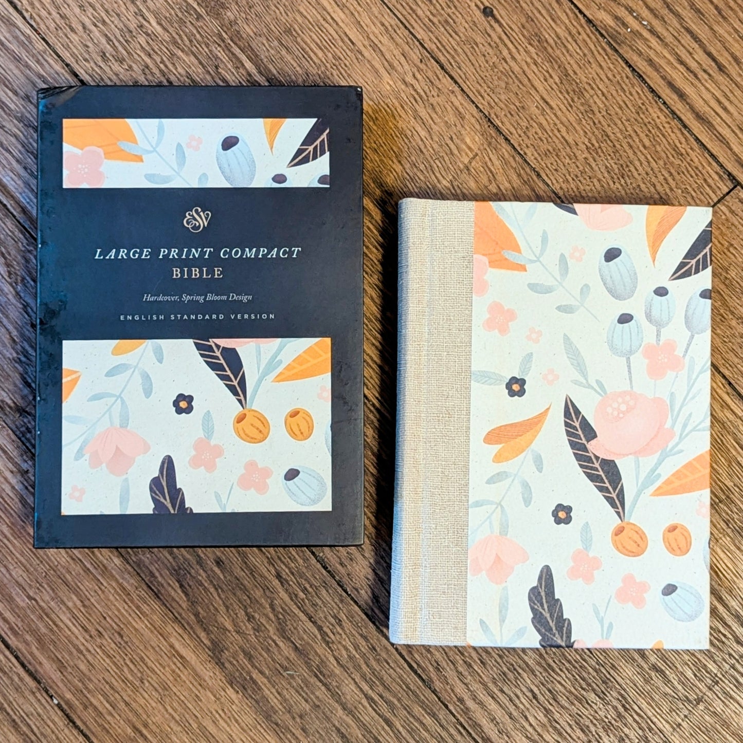 GB ESV Large Print Compact Bible (spring bloom)