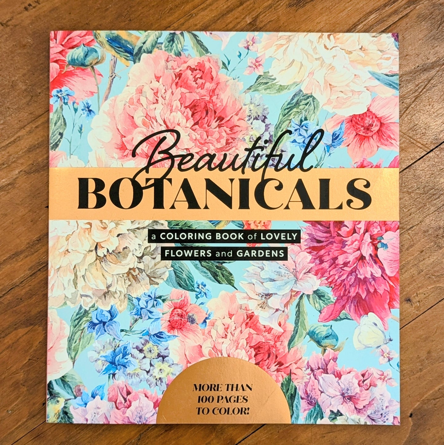 GB Beautiful Botanicals: A Coloring Book of Flowers and Gardens