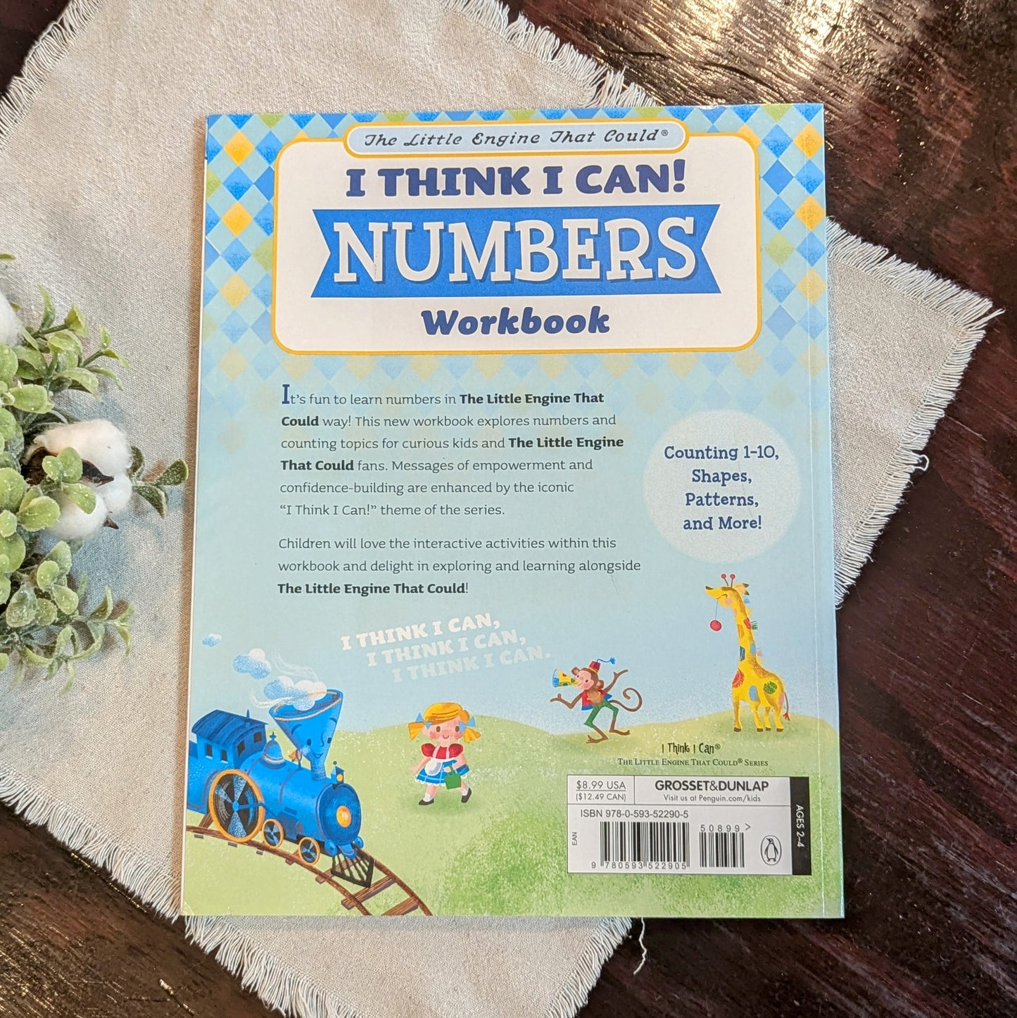 GB I Think I Can! Numbers Workbook