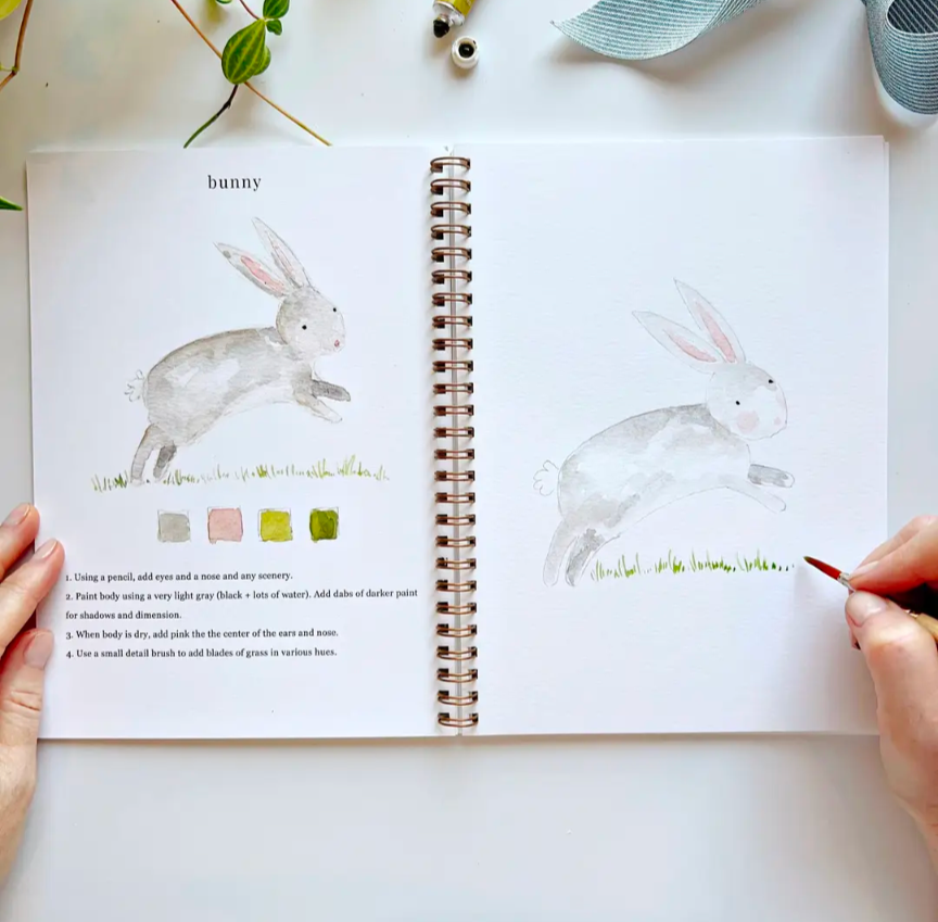 GB Watercolor Workbook - Animals