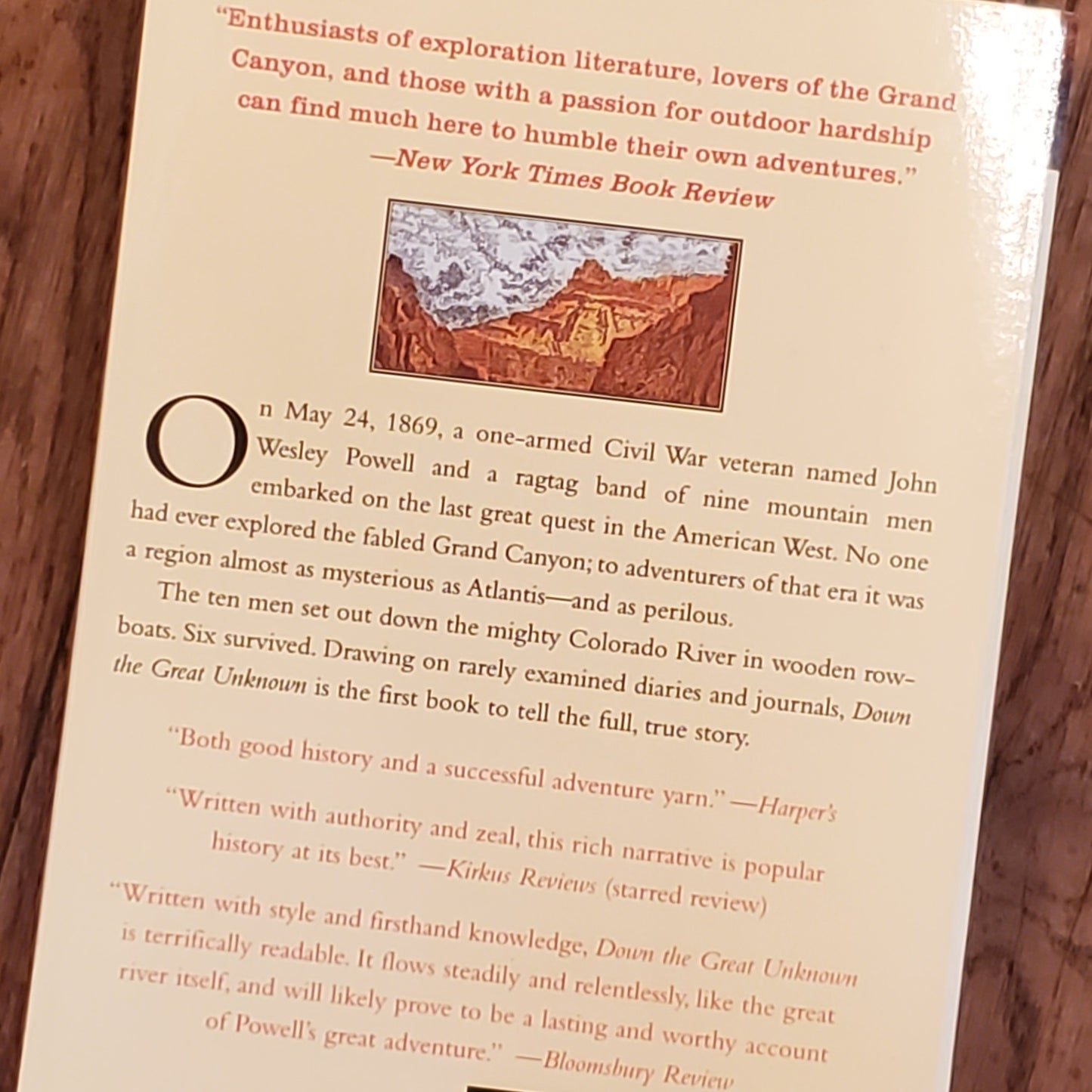 Down the Great Unknown: John Wesley Powell's Journey