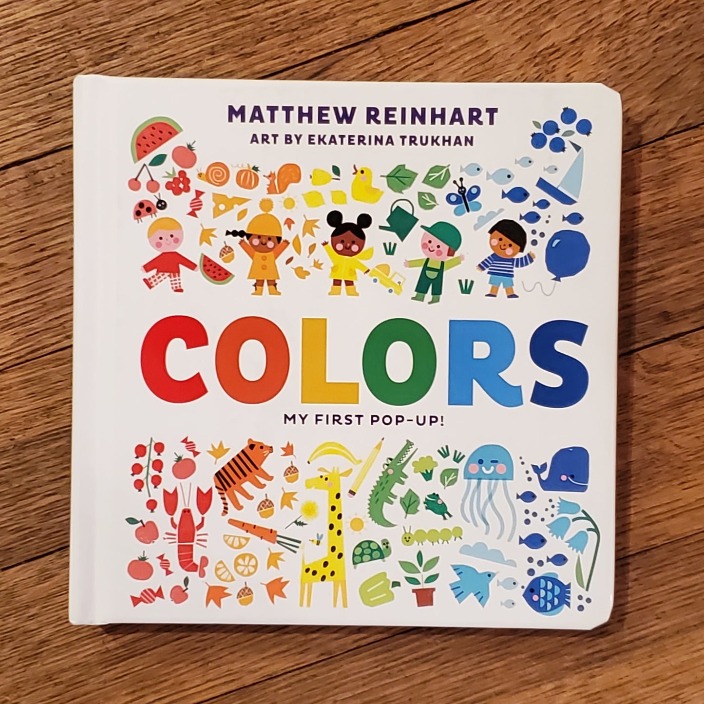 GB Board Book - Colors Pop-Up