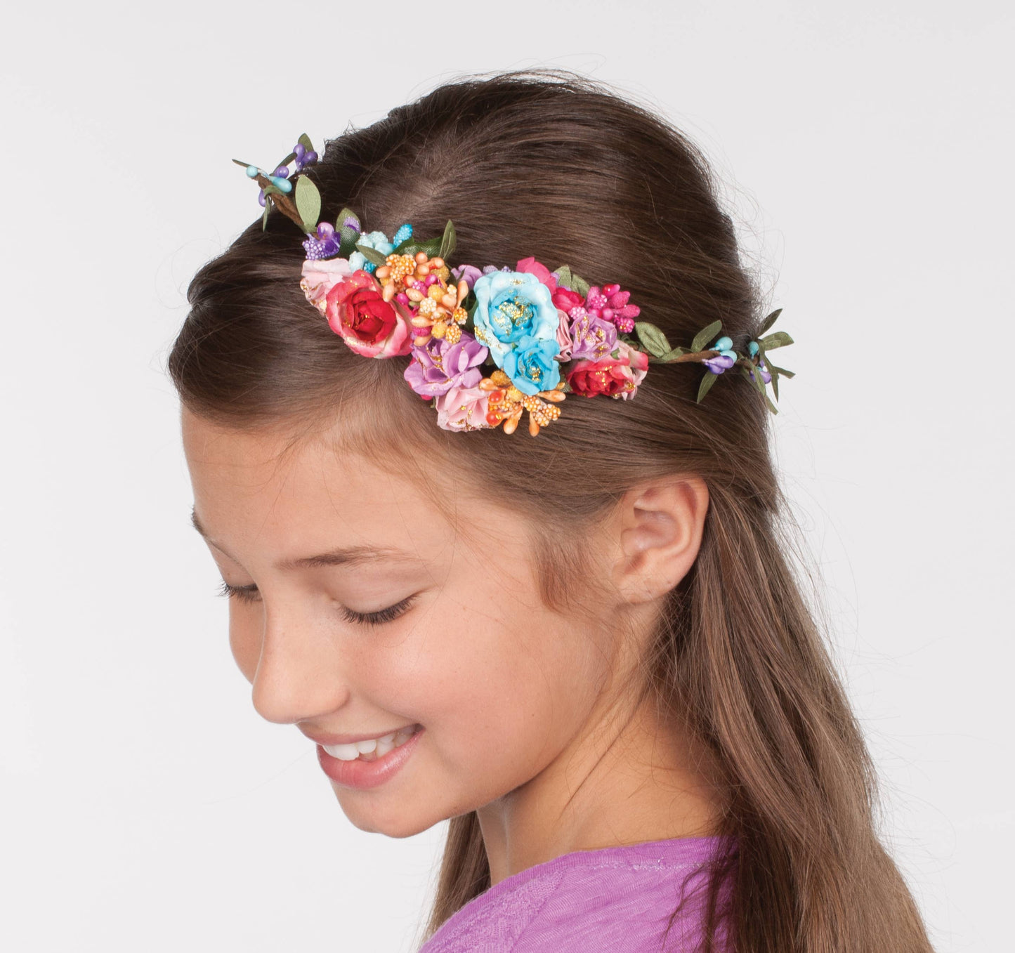Create Your Own Flower Crowns DIY Craft Kit for Kids