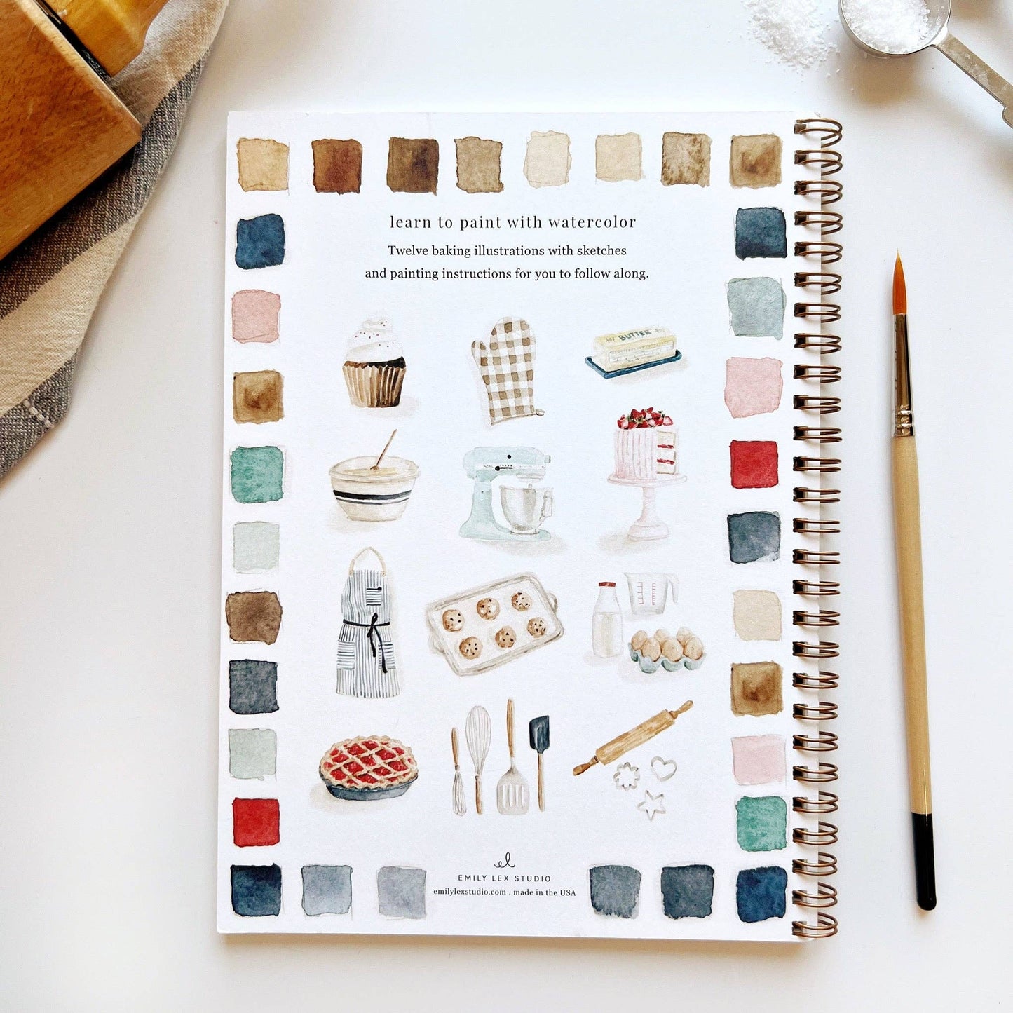 GB Baking Watercolor Workbook