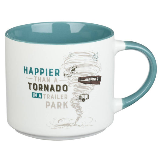 Mug Ceramic Tornado In A Trailer Park