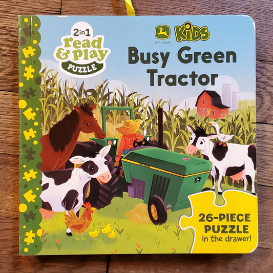 GB Puzzle - Busy Green Tractor (John Deere)