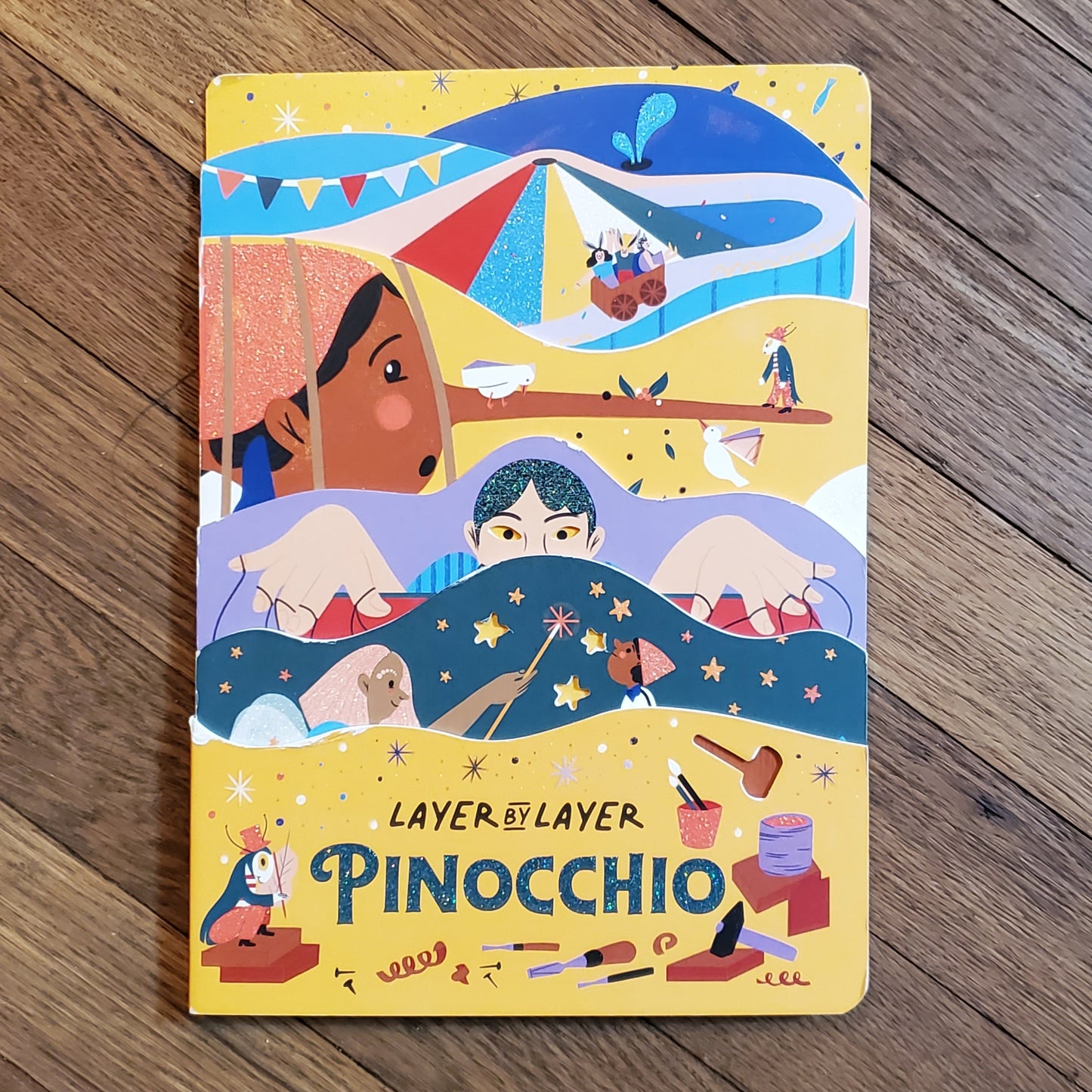 GB Board Book - Pinocchio (layer by layer)