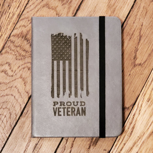 Journal - Proud Veteran, Gray