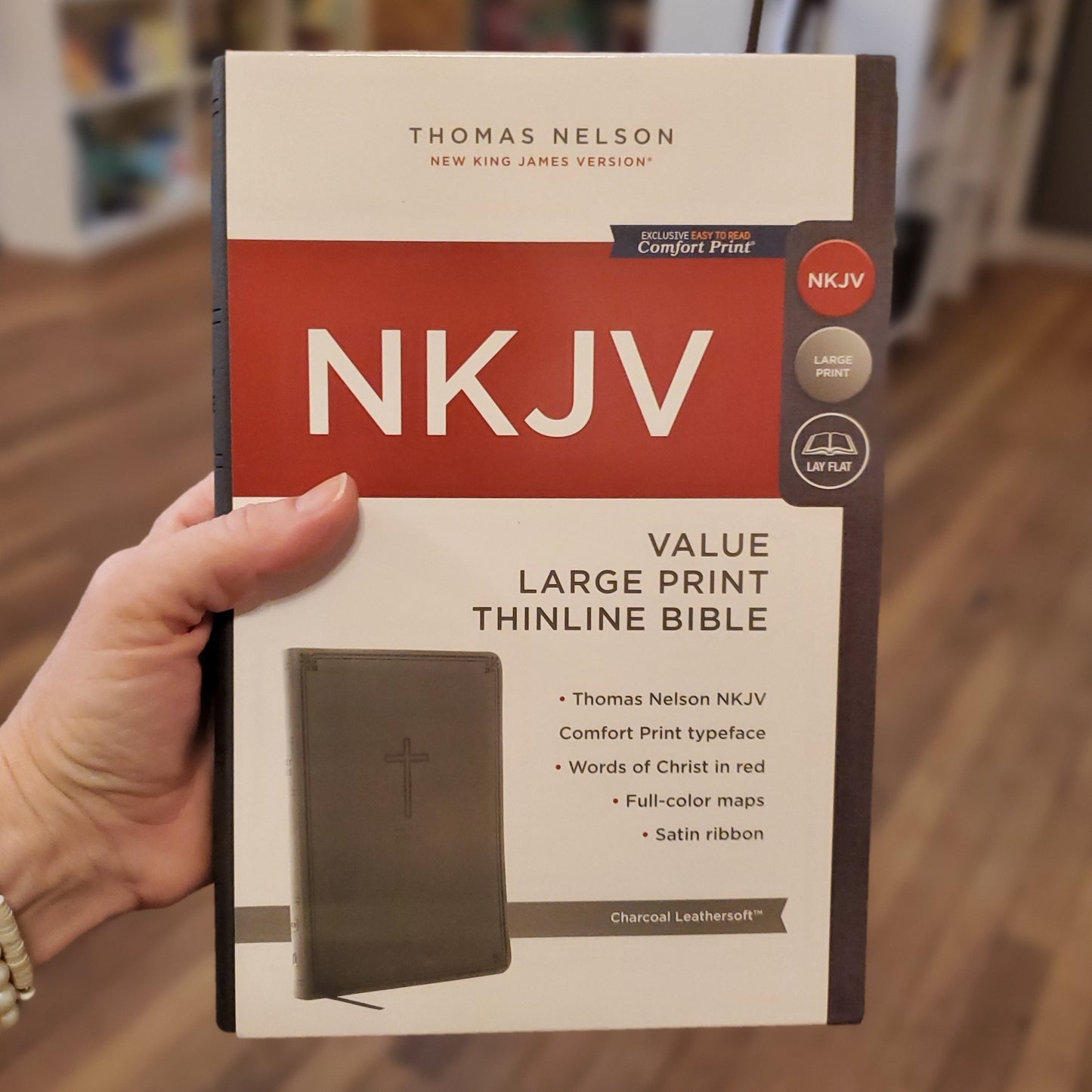 NKJV Value Large Print Thinline Bible