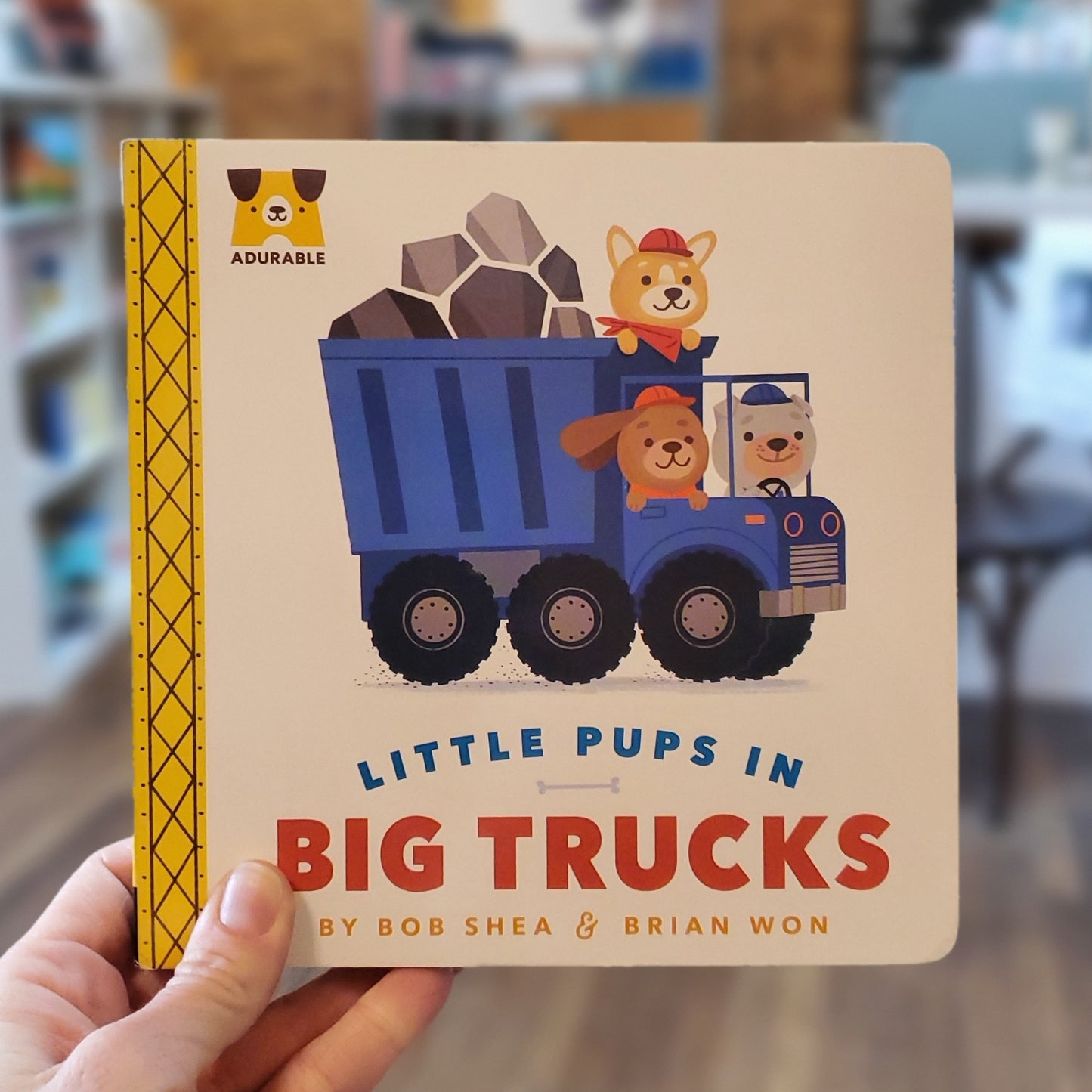 GB Board Book - Little Pups in Big Trucks