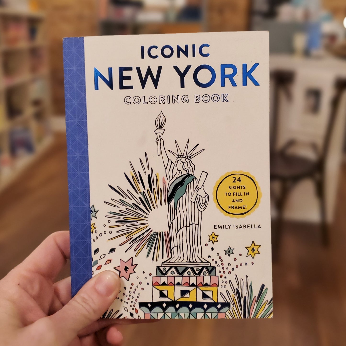 GB Iconic New York (small)  Coloring Book