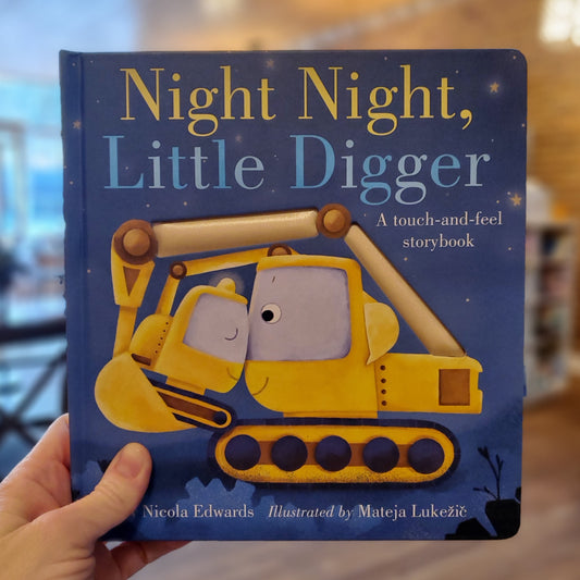 GB Board Book - Night Night, Little Digger (touch & feel)