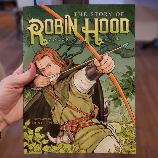 GB The Story of Robin Hood Coloring Book