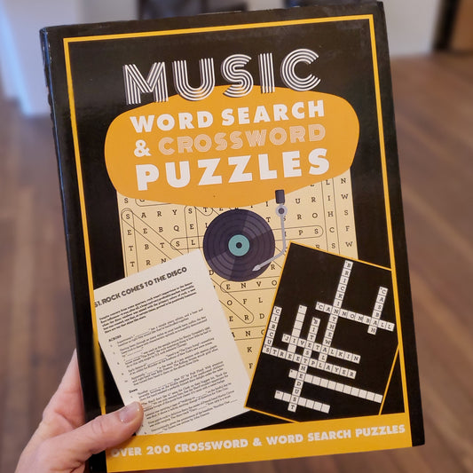 GB Music Word Search and Crossword Puzzles