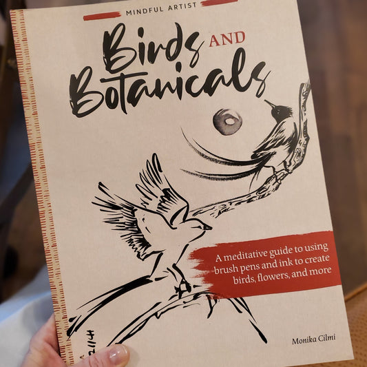 GB Birds and Botanicals: A Meditative Guide to Using Brush Pens and Ink...