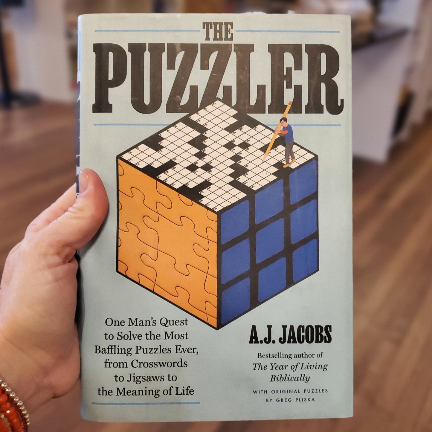 GB The Puzzler: One Man's Quest to Solve the Most Baffling Puzzles Ever, from Crosswords to Jigsaws to the Meaning of Life