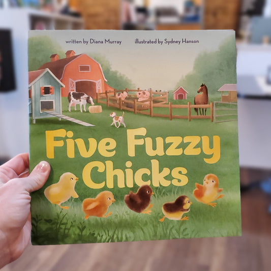 GB Board Book -  Five Fuzzy Chicks