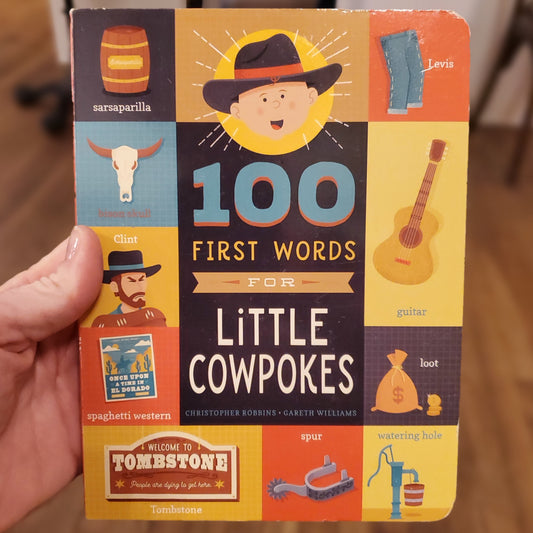 GB Board Book - 100 First Words for Little Cowpokes