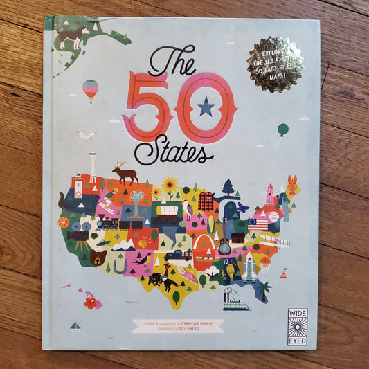 GB The 50 States: Explore the U.S.A. with 50 Fact-Filled Maps!