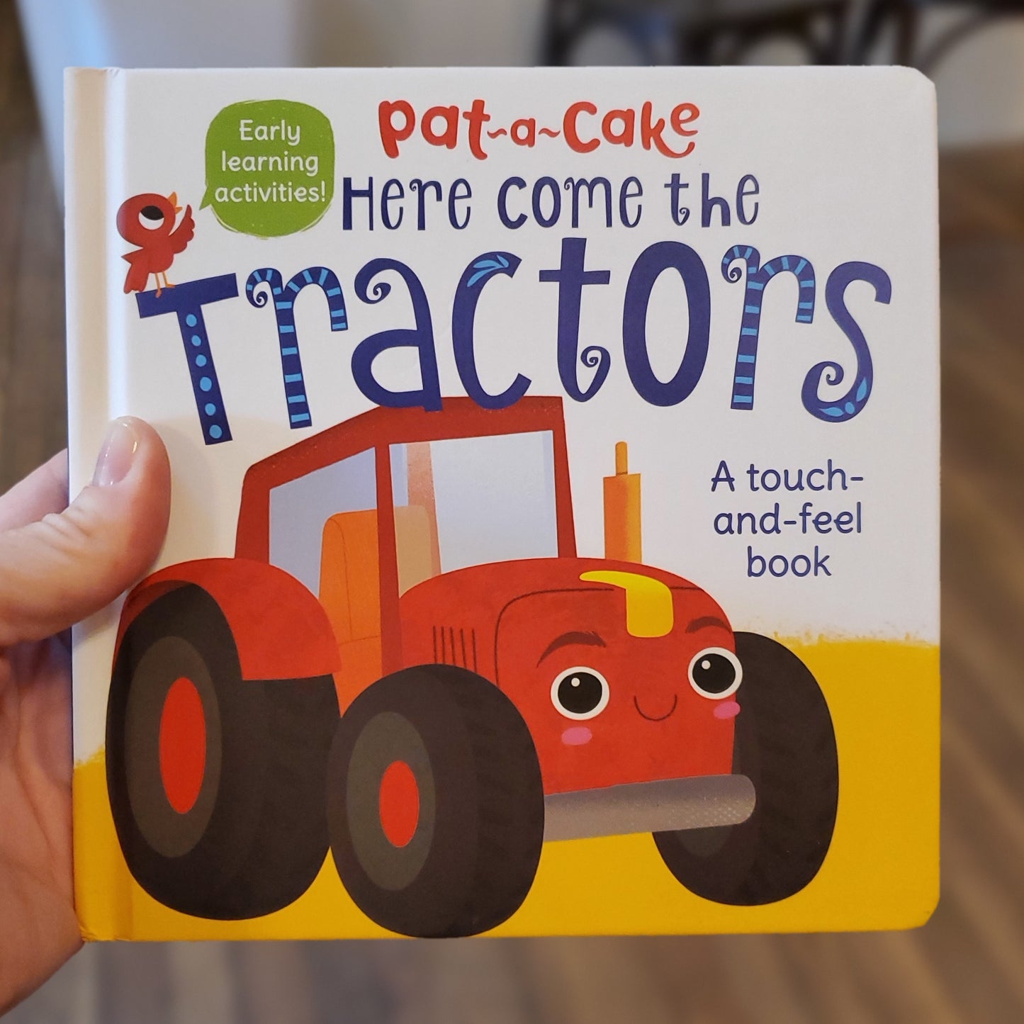 GB Board Book - Here Come the Tractors (touch & feel)