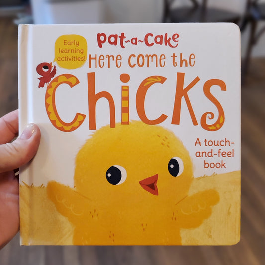 GB Board Book - Here Come the Chicks (touch & feel)