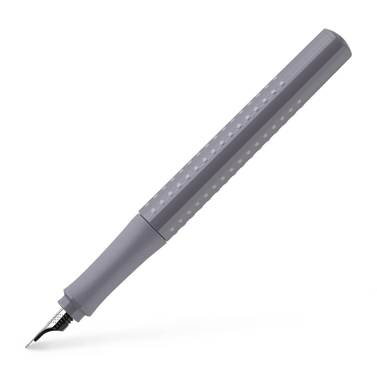 Grip 2010 Gray Fountain Pen with Ink Cartridges Blistercard
