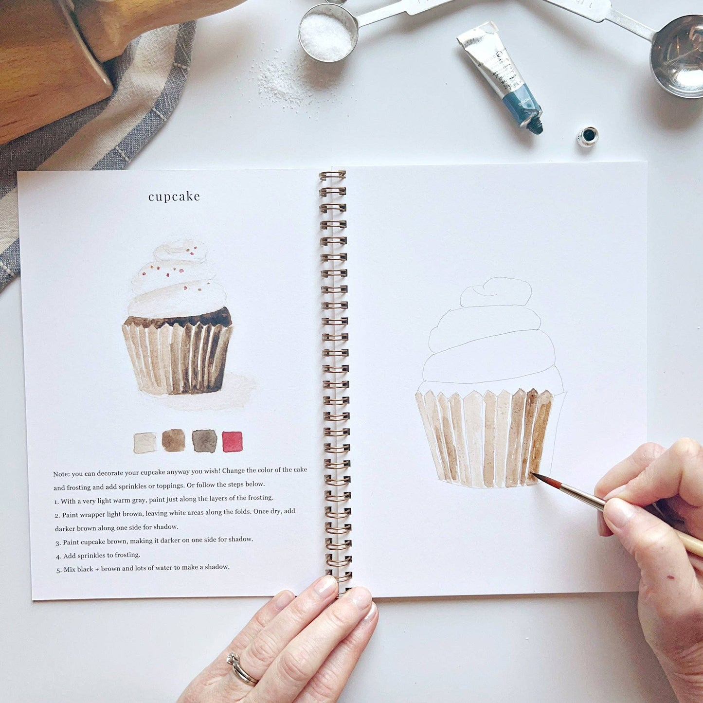GB Baking Watercolor Workbook